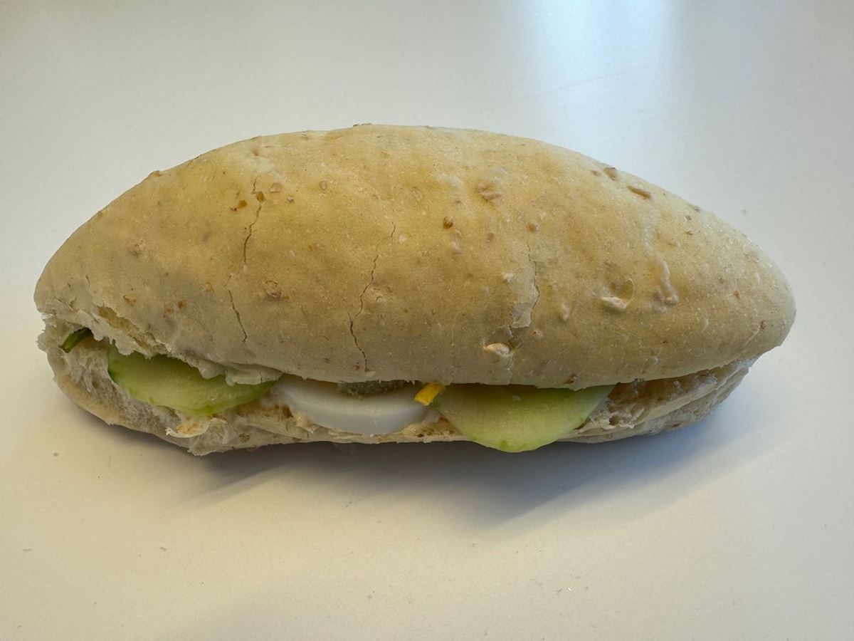 Sandwich wit / krabsalade